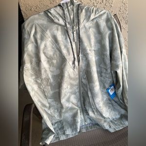 Columbia windbreaker jacket.